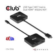 USB Type C MST Hub to Dual HDMI 4K60Hz M/F