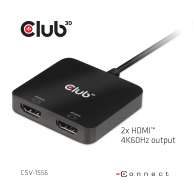 USB Type C MST Hub to Dual HDMI 4K60Hz M/F