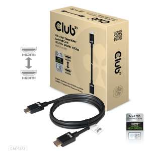 Cable certificado HDMI™ 4K120Hz, 8K60Hz de Ultra alta velocidad 48Gbps Macho/-Macho 2m/  6.56pies