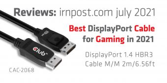 Revisión CAC-2068 Mejor cable DisplayPort 2021